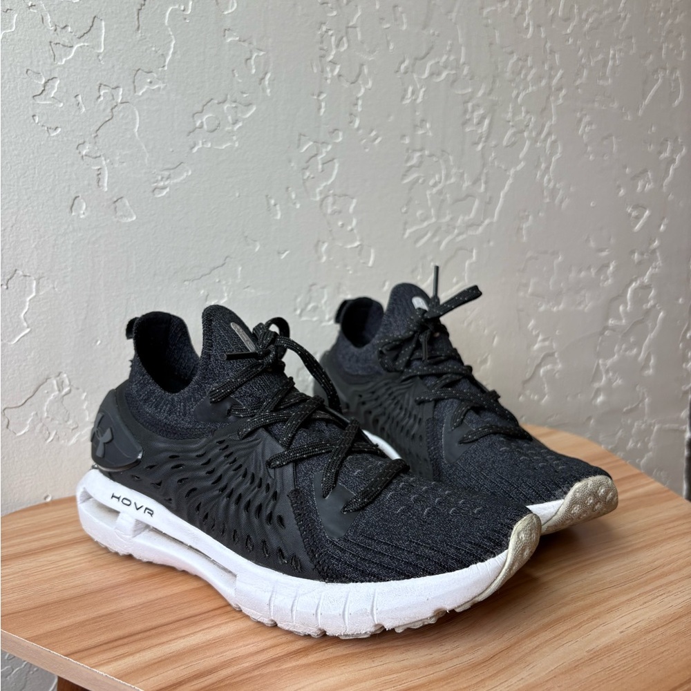 Under Armour Black Knit Sneakers